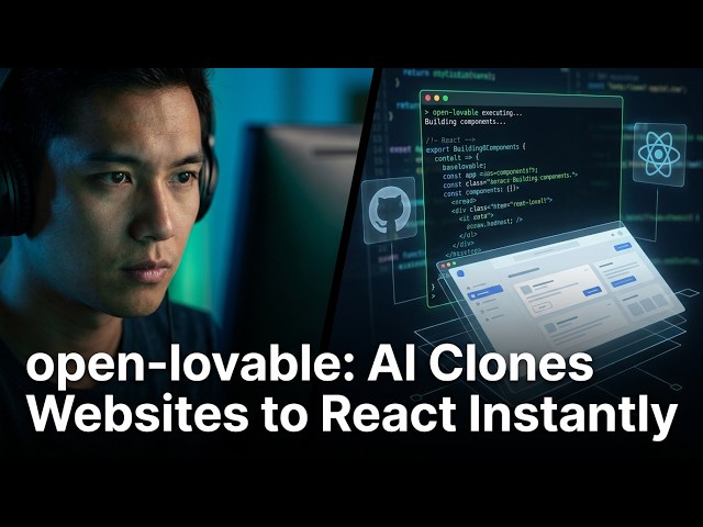 The Secret Behind 20,000 GitHub Stars! open-lovable Deep Dive: How to Use AI to Complete a Proje...