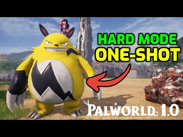 Palworld: Hard Mode Zoe & Grizzbolt 1-Shot Build | Best Builds in 1.0