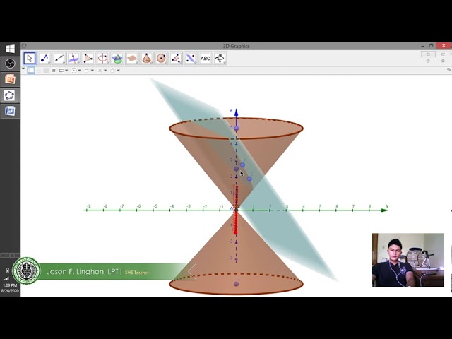 3d model of a Conic section