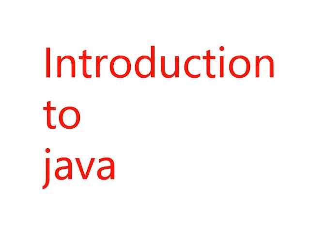 Java Tutorials For Beginners - Introduction to Java(Hindi/Urdu)