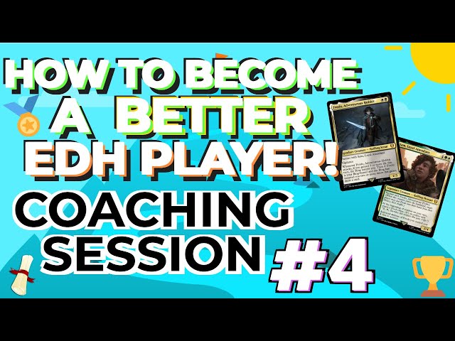 Frodo & Sam Partners EDH COACHING SESSION #4 How to Get Better at Commander Deck Building Guide Tech