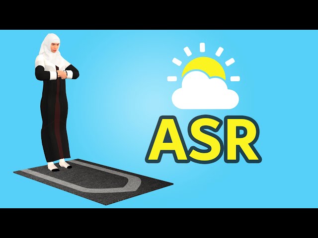 Cómo rezar la oración del Asr para mujeres (principiantes) - con subtítulos