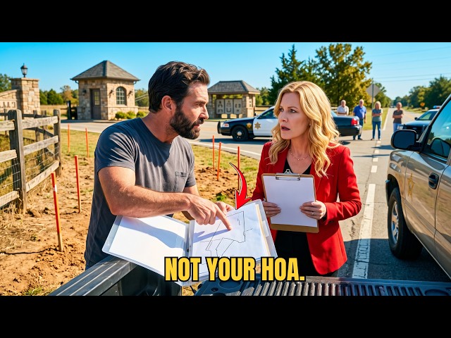 HOA Karen Called Police When I Said “I'm Not a Member”—Then the Sheriff Read My Deed