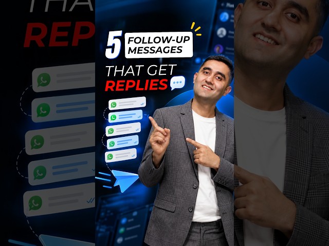 Stop Following Up Manually! Automate Your Business Follow-Ups 🚀#BusinessAutomation #AIAutomation