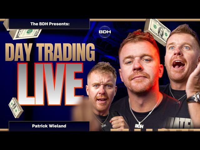 LIVE DayTrading! Nasdaq Futures with Patrick Wieland!