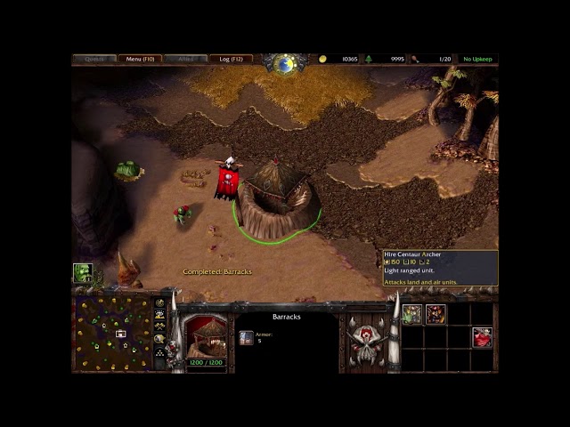 Warcraft 3 Classic: Improved Centaur Tent