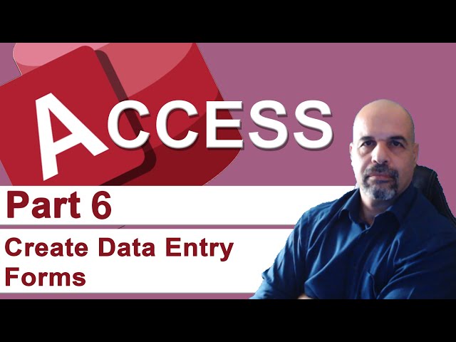[Part 6] Creating Data Entry Forms (Microsoft Access) Cambridge IGCSE ICT (0417)