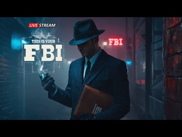 This Is Your FBI 🕵️♂️📻 | 24/7 NON-STOP Cold War Spy Thriller Episodes | Full Series Live Stream