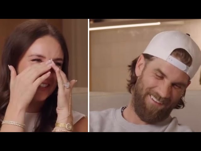 Emotional Bryce Harper Wife Kayla Cries When People Personally Attack Phillies Star 