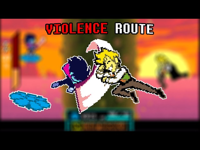 Deltarune Chapter 5 - Flowery Fight (Violence Route)