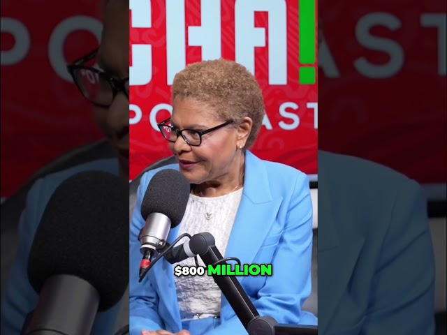 Mayor Karen Bass responds to the lawsuit from  ex-Fire Chief Kristin Crowley 🎙️