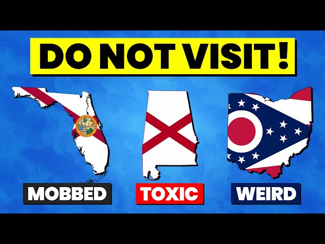 22 U.S. States You SHOULDN'T Go To When You HATE These Things!