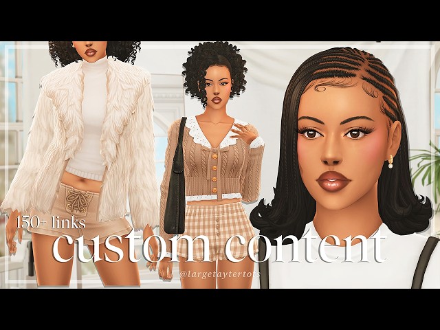 Maxis Match Custom Content Haul For The Sims 4 (150+ links) | Hair, Clothing, Accessories, Shoes