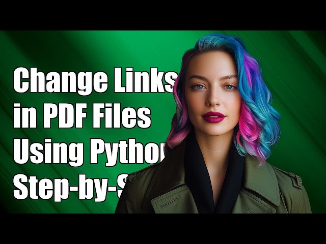 How to Change Hyperlinks in PDF Files Using Python: A Step-by-Step Guide