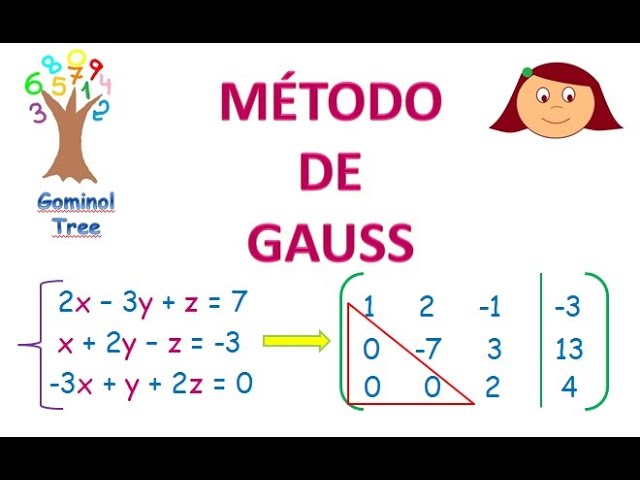 GAUSS METHOD matrices
