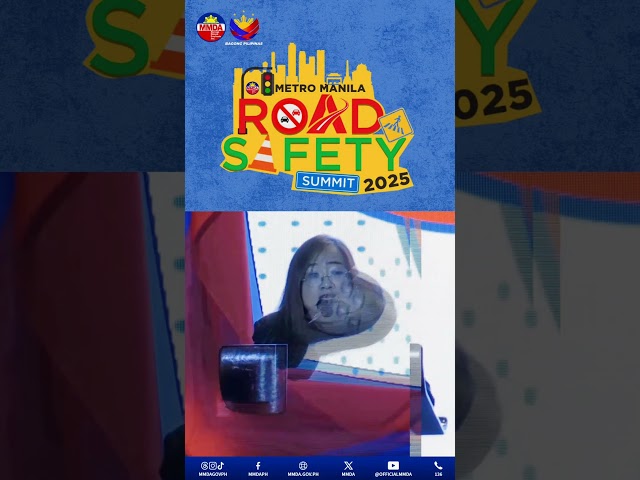 Binati ni Atty. Camille Alcaraz, ng The Policy Center, ang MMDA sa paglulunsad ng MMRSAP. #mmda