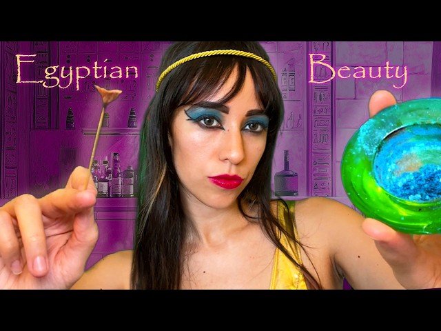 ASMR Cleopatra’s Ancient Makeup Secrets