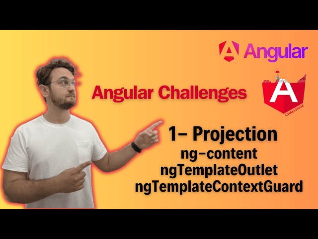 Angular Challenges | 1 - Projection