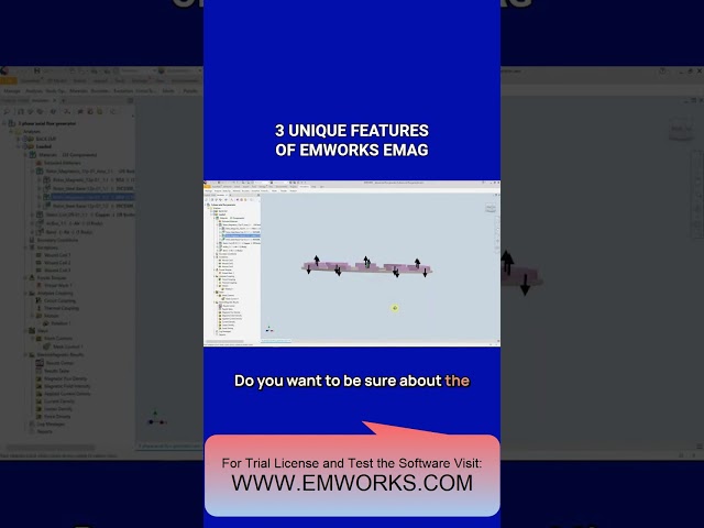 EMWORKS EMAG unique features