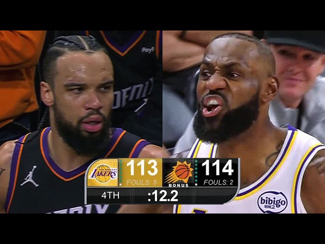 Final 1:31 WILD ENDING Lakers at Suns | December 14, 2025