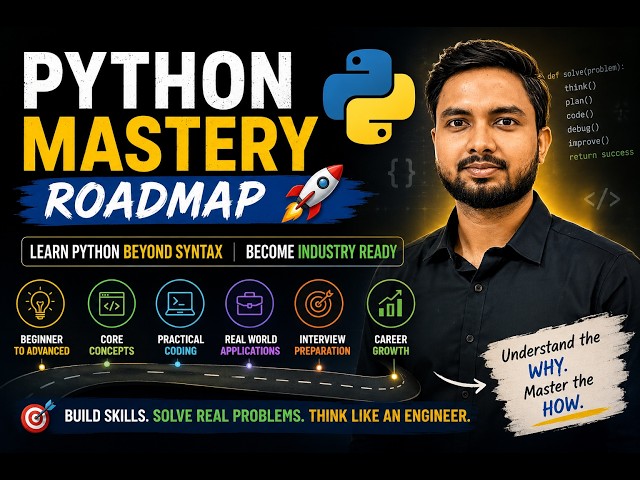 Python Mastery: From Beginner to Industry Ready 🚀