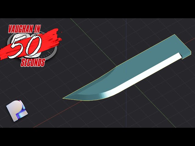 Plasticity | Create a Knife Blade