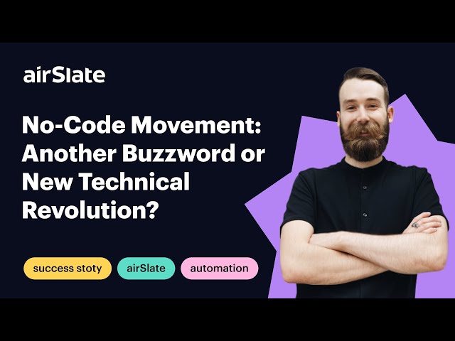 No-Code Movement: Another Buzzword or New Technical Revolution?