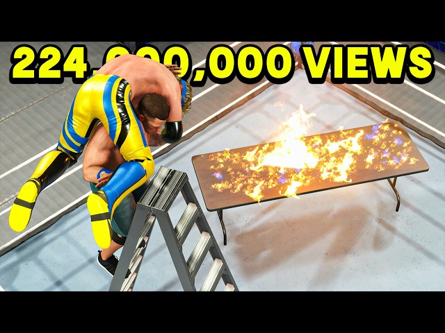 Reacting to the MOST VIEWED WWE 2K Clips!
