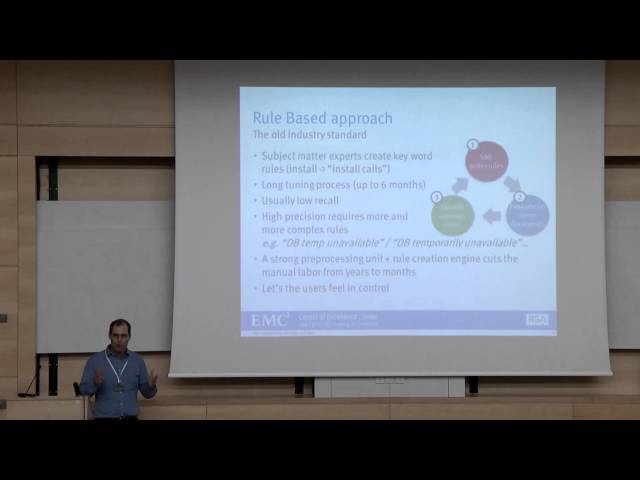 Dr. Raphel Cohen - Lightly Supervised Content Modeling, EMC