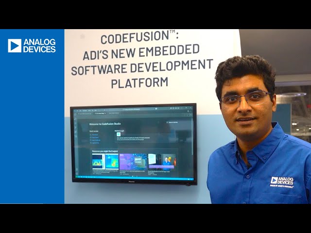 Meet CodeFusion Studio™: ADI’s New Embedded Software Development Platform | CES 2025