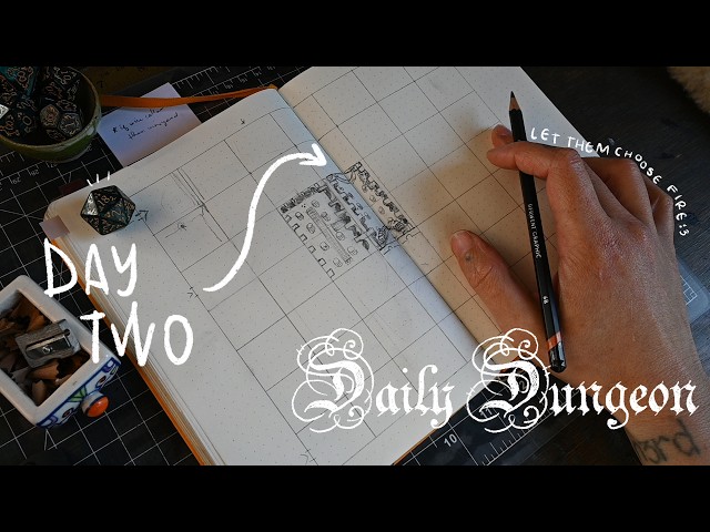 Dungeon Designing and a Peep Into My Archiveee! :d