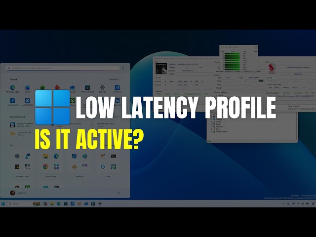 Windows 11: I Found a Way to Check If Low Latency Profile is Enabled