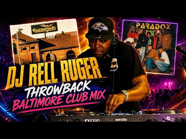Baltimore Club Throwback Mix 🔥 Hammerjacks, Odell’s, Paradox Era Classics   DJ Rell Ruger