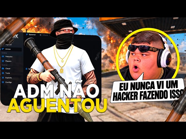 O SHARK MENU DEU TANTO PROBLEMA QUE A CIDADE TROCOU O ANTICHEAT! GTA ANTI-RP