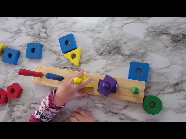 Melissa & Doug 📚 Stack and Sort Toy - 2 years old