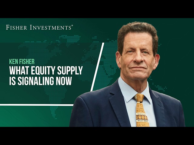 What Equity Supply Is Signaling Now