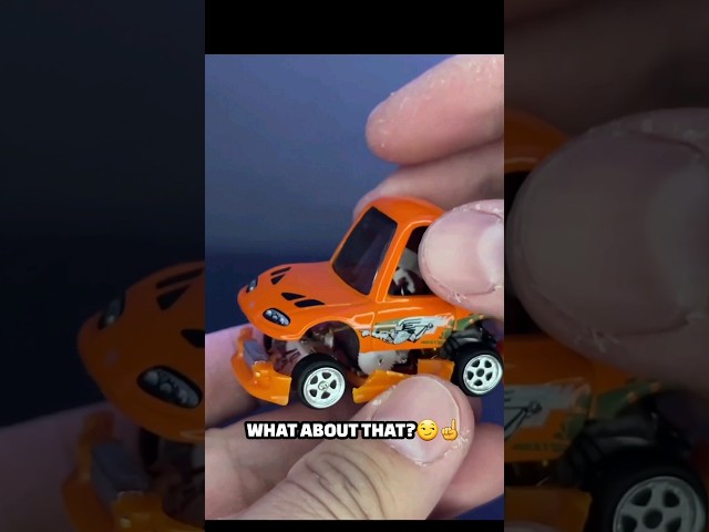 Tooned Fast and Furious SUPRA RC Car! 😎 FSK14 custom toys by Slickdiecast | #rc  #Shorts #Diecast
