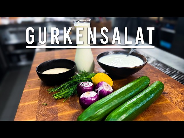 Cucumber Salad - Cooking in the Valley