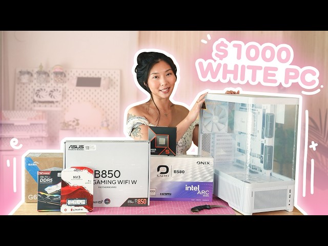 Can you build an aesthetic gaming PC for under $1000?