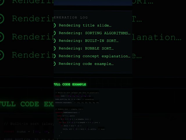 Programming/Sorting Algorithms 