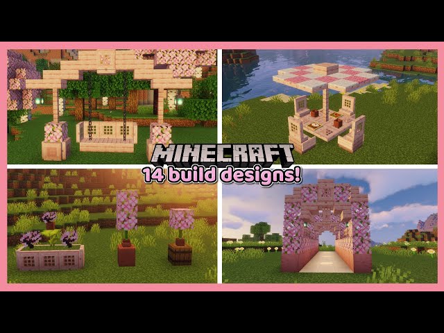 Minecraft Cherry Blossom Build Decorations: 14 Stunning Ideas and build hacks!