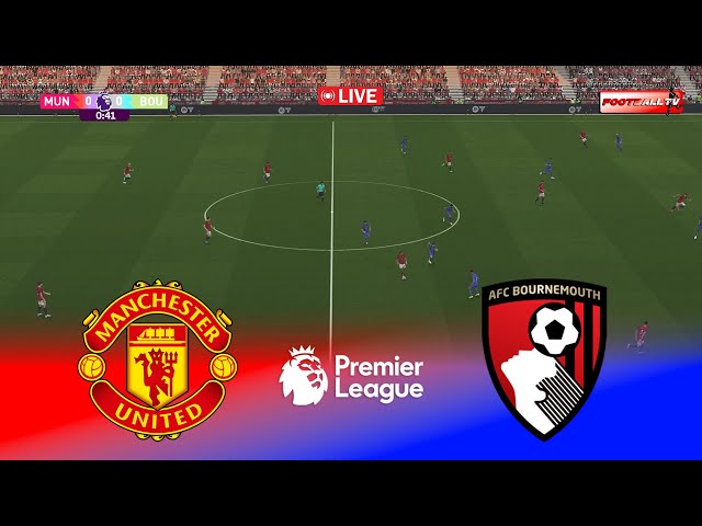 🔴LIVE : Manchester United vs Bournemouth - Premier League 2025/26 | Pes 21 Gameplay