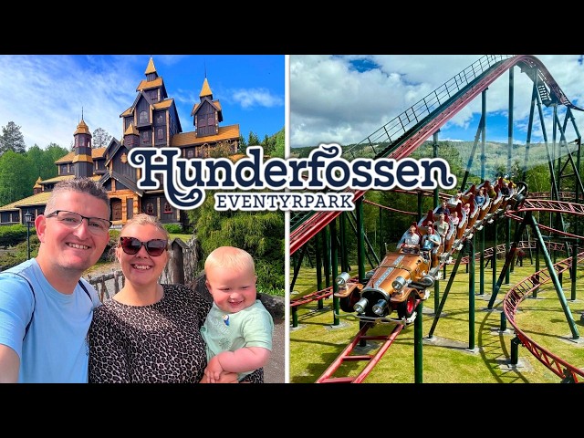Hunderfossen Adventure Park Vlog 2026 - Norway's Fairytale Park!