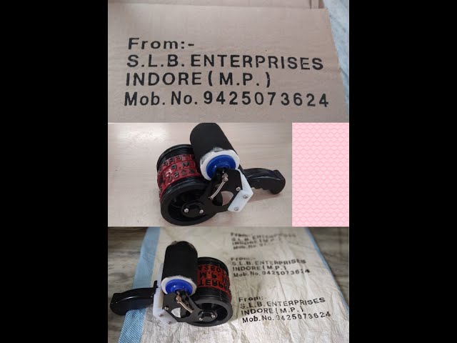 BATCH PRINTING ON CORRUGATED BOX WITH HANDY CODER & MACWID WATER BASE INK