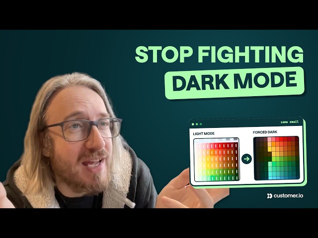 How forced dark mode works in email (and how to control your colors)