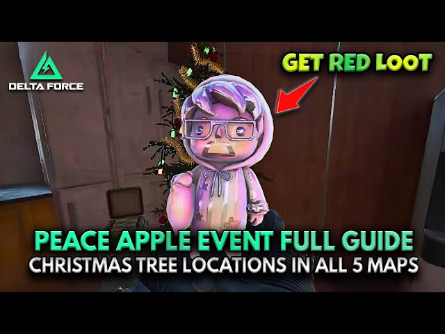 All 15 Christmas Tree Locations | Complete Peace Apple Event Guide