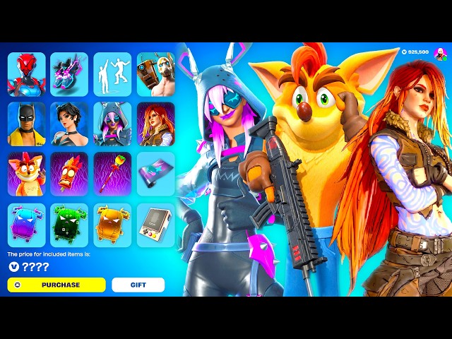 LEAKED UPDATE (Item Shops, Crash Bandicoot Gameplay, FREE Reward, Gaming Legends) Fortnite