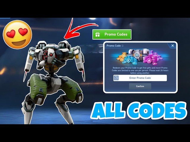 Mech Arena ALL Promo Codes 2026 — Free Mechs, Weapons & A-Coins (Use Fast!)