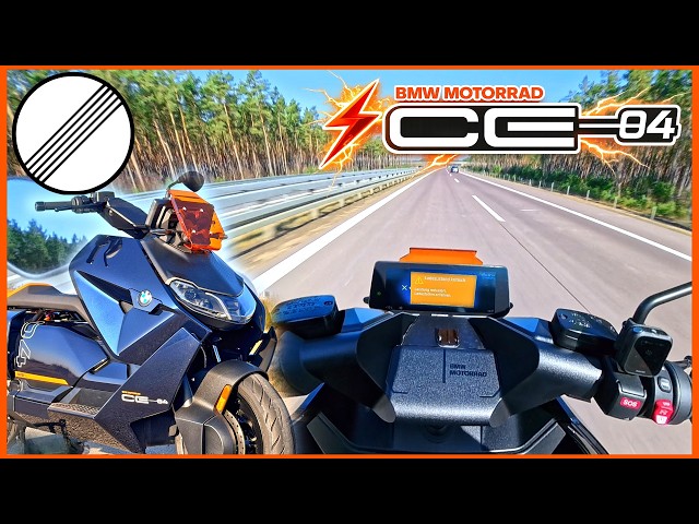 BMW CE 04⚡ || Autobahn TOP SPEED & Acceleration Test POV