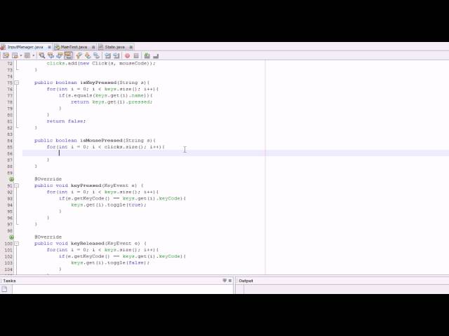 Adding Mouse Events to our Input Manager - #7 - General Java Game Development Tutorials